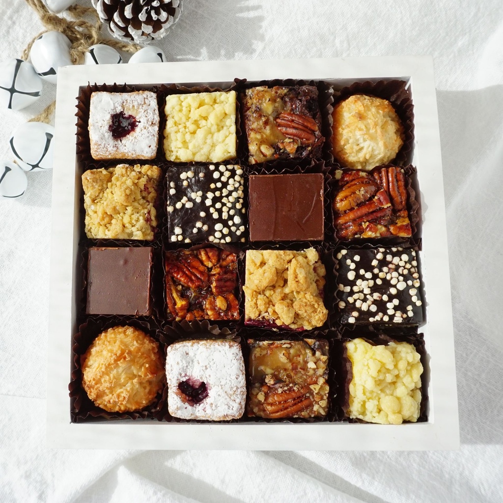 Boite party mix | 16 bouchés, 8 portions