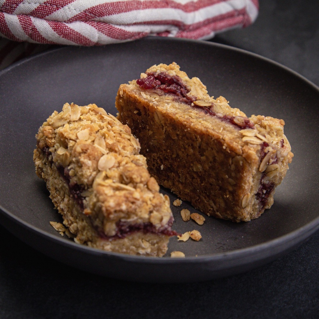 Carrés framboises | 1,5" x 3",80 g, boite de 12 Unites