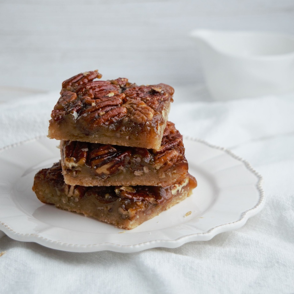 Carrés pacanes | 1,5" x 3", 58 g, 12 Unites