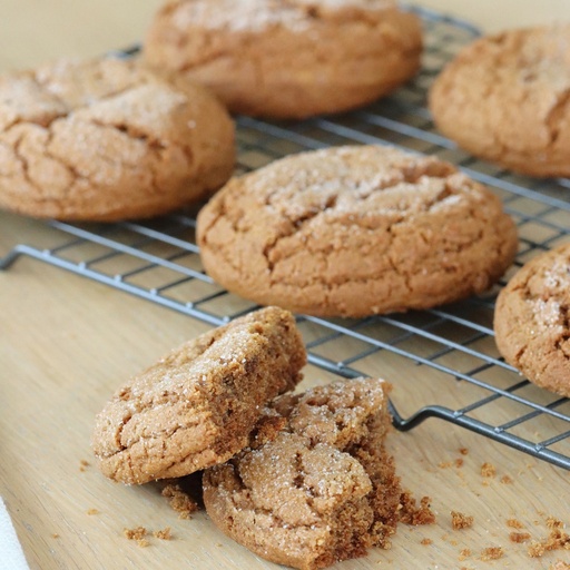 [GM6] Galette mélasses gingembre | 95 g, Cru, 6 Unites