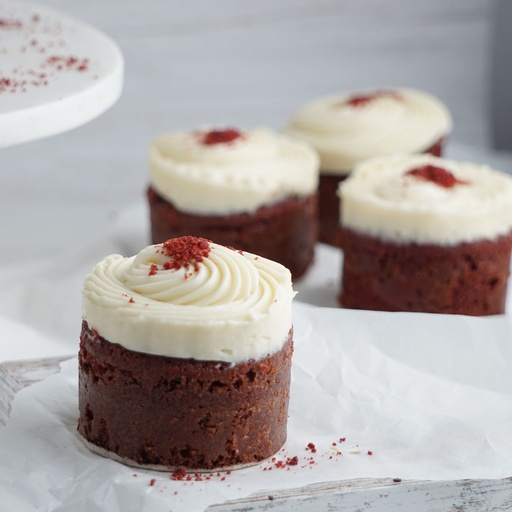 [GRV4] Gâteaux Red Velvet | 140 g, boite de 4 Unites